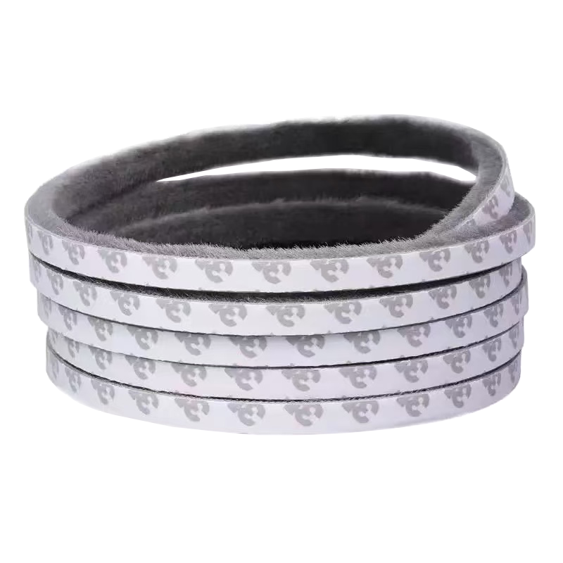 盛京联硕 窗户密封毛条门窗挡风防尘密封条 9*9mm[底*高]米