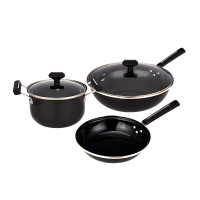 火象德州晶瓷三件套锅具 HXG-TZ024套