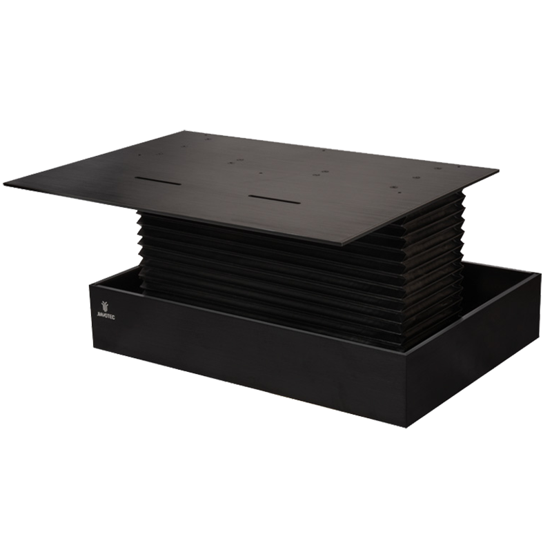 激光电视伸缩台 智能自动电动云台支架壁挂超薄移动升降平台 坚果海信激光电视柜隐藏套件投影配件自动升降(0-20厘米伸缩)