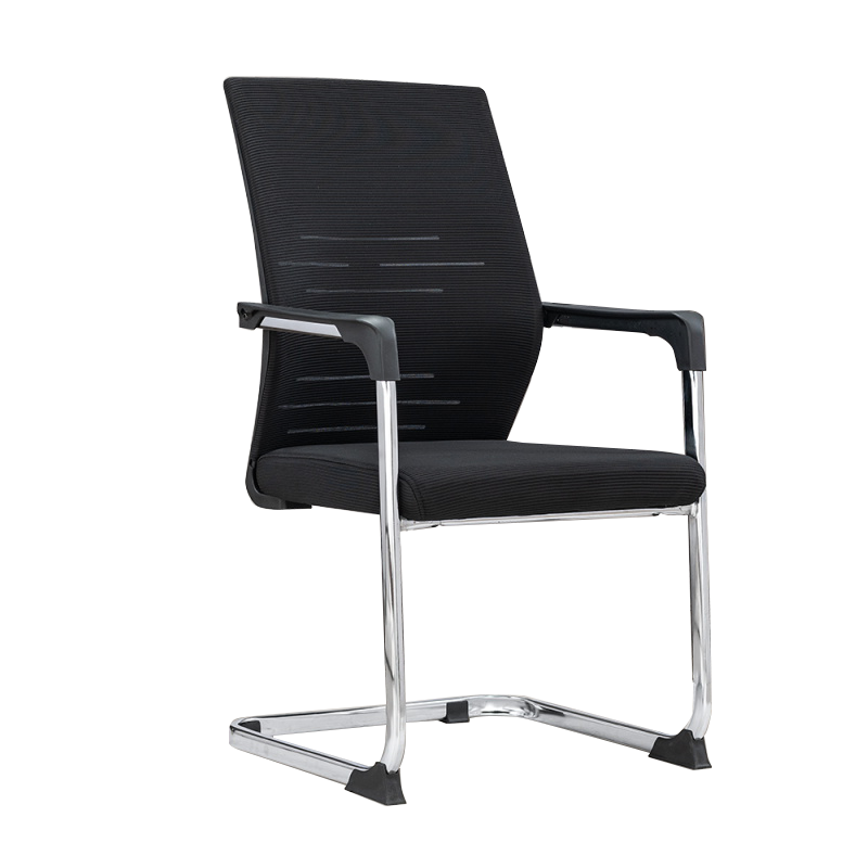 上轩成美办公椅黑框弓形/把