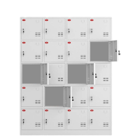 印华(YINHUA) 20门更衣柜(贴皮厚0.8mm)(1000*360*1900)(组)