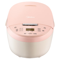 美的(Midea)电饭煲MB-AFB3055R黑瓷圆釜内胆3L一键柴火饭24h智能预约电饭锅[ZMD安心系列]