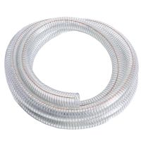 中锦科技 耐油管 耐低温硅胶钢丝软管静电钢丝管 内径38mm (1.5寸)壁厚4mm 米