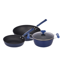 火象蓝贵妃三件套锅具HXG-TG227套