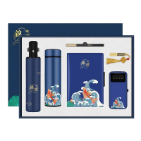 拓栢 A5笔记本 签字笔 保温杯 U盘 充电宝 雨伞 奖品 礼品 套装 可定制LOGO A5-86/套