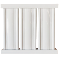 云型巨 铝合金暖气片 8柱1.6米长中心距500mm 单位:组