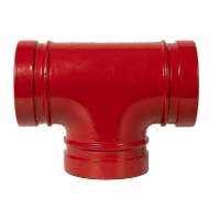 盛京联硕 沟槽卡箍异径三通 DN100×50 (114×60mm) 个