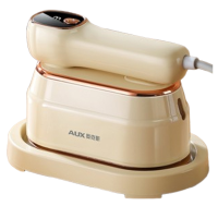 奥克斯(AUX)手持挂烫机熨烫机家用小型便携式蒸汽电熨斗宿舍烫衣服_升级智显三档陶瓷釉大面板