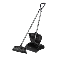 海亚森TK-2204蓝剑系列3709 A款套扫两件套(防风簸箕+扫把)2把/套黑色