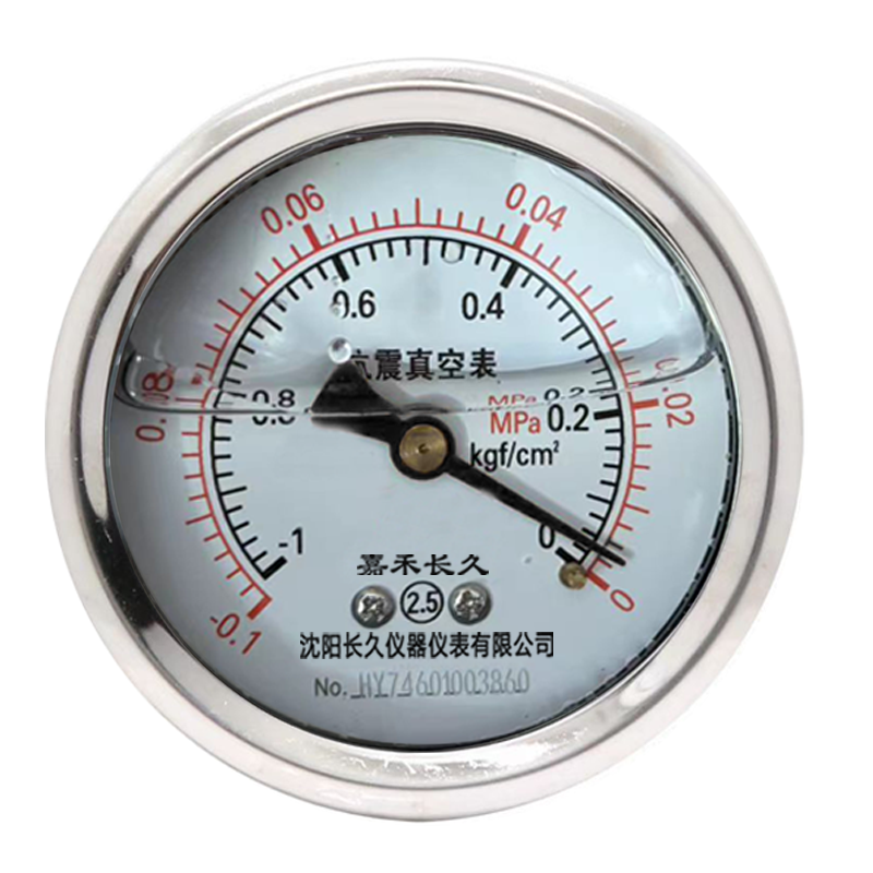 嘉禾长久 耐震压力表轴向检测定制型 YTN60Z 块