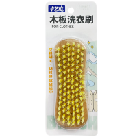 卓艺庭 腰形木板洗衣刷 13.5x5cm 个(ZYT-289)