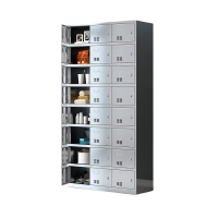 锁匠 不锈钢物品柜24门台