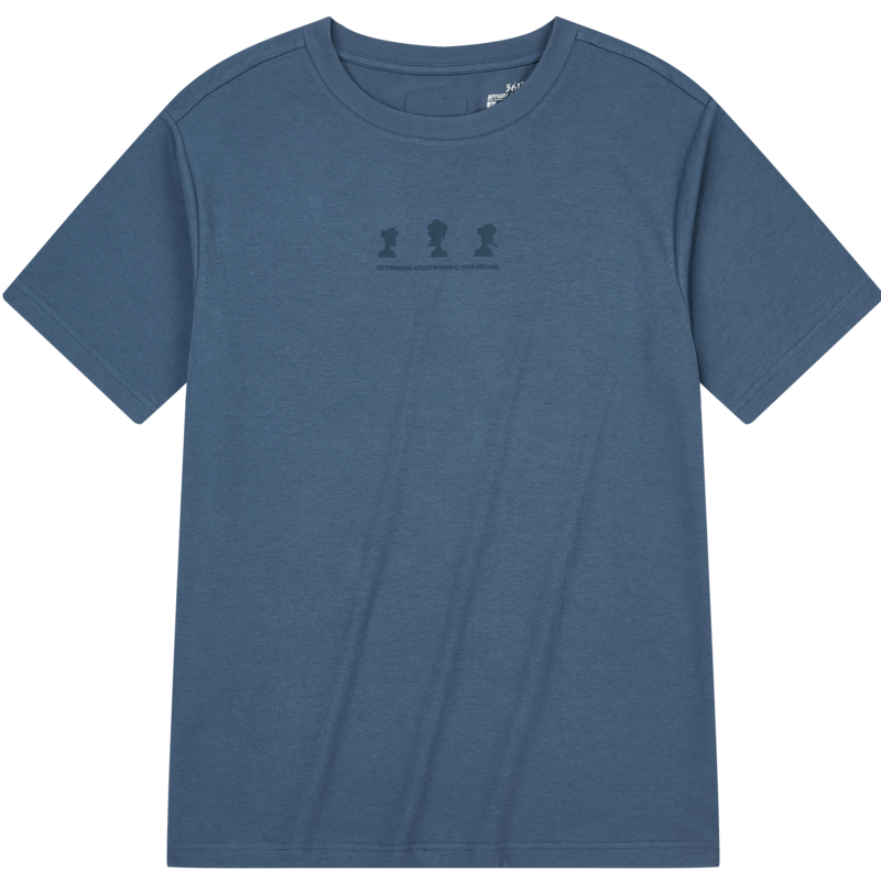 361°运动T恤男新款男女同款圆领休闲短袖女632426103