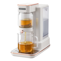 摩飞茶饮机即热式饮水机泡茶机台式多功能煮茶器椰奶白MR6087