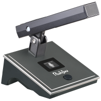 润普Runpu RP-YXD812 国产化专业有线电容会议麦克风台式鹅颈话筒方杆短杆可插拔式航空插四针咪杆