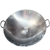 拥有双耳铁炒锅50CM