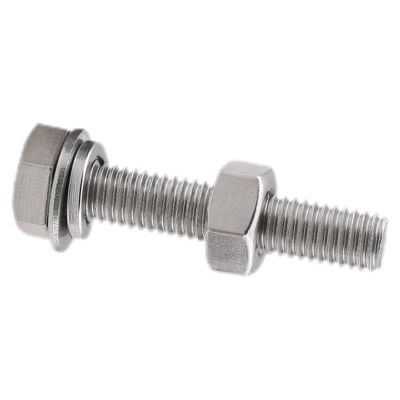 御升阳 304不锈钢外六角螺栓螺母套装 M12*40 4.8级强度 每套