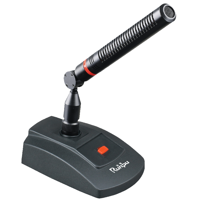 润普RP-YXD813国产化专业有线会议电容麦克风桌面鹅颈麦话筒可插拔式航空插四针咪杆