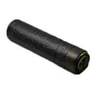 瑞晋鸢 黑色连卷手提式垃圾袋