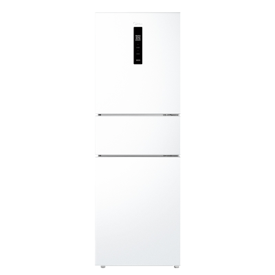 美的(Midea)电冰箱239L三开门多门风冷无霜变频一级能效节能省电轻音净味保鲜宿舍租房冰箱 MR-251WTPE