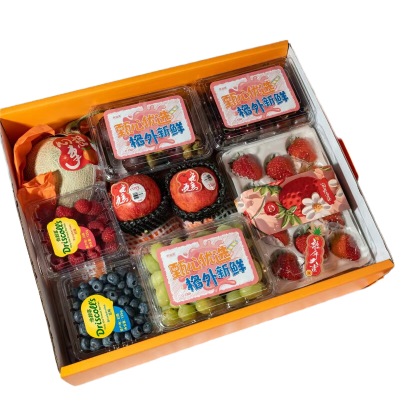 果滋美混拼水果礼盒 12种水果组合约7kg