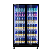 : 澳柯玛207升风冷无霜展示柜超市冷鲜柜牛羊猪肉冷藏柜鲜肉保鲜柜商用岛柜熟食凉菜鸭脖柜长1.33米ICM-N1311