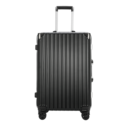 Swi Stand 条纹铝框拉杆箱 24英寸 JD8045-24