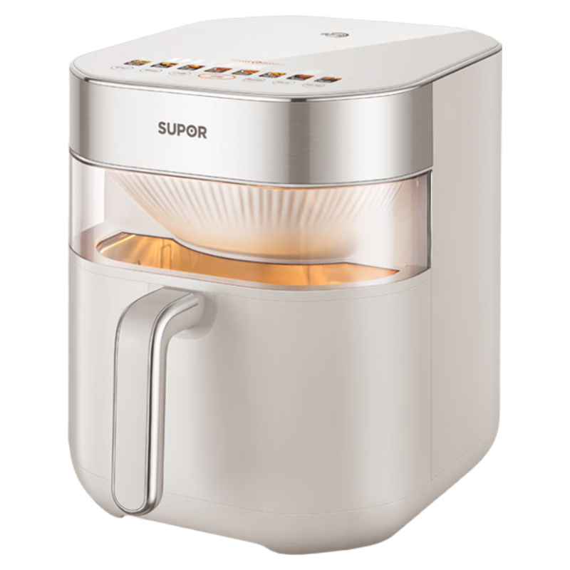 苏泊尔(SUPOR)空气炸锅KD70Y86家用7L大容量多功能智能全自动远红外不用翻面可视电炸锅