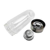 兰雅昀 银钢盖鹅蛋杯玻璃杯 450ml 个