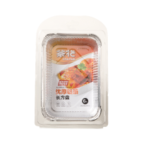 茶花 优厚铝箔长方盘22 6只 22*15*4.5cm/套