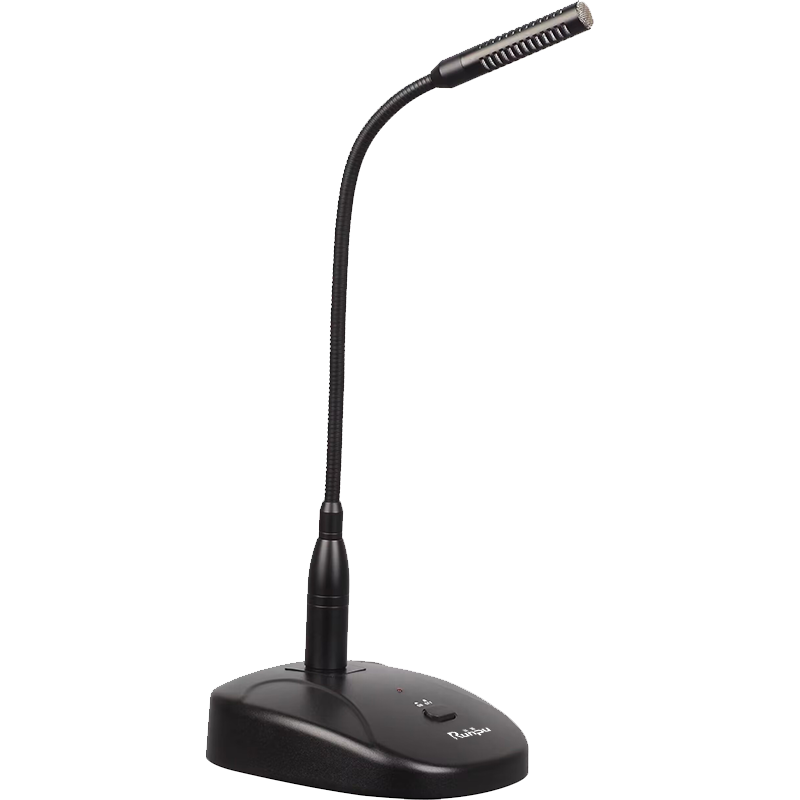 润普(Runpu)国产化视频会议麦克风台式鹅颈有线话筒可接调音台本地扩音专业演出舞台主持麦RP-YXD216