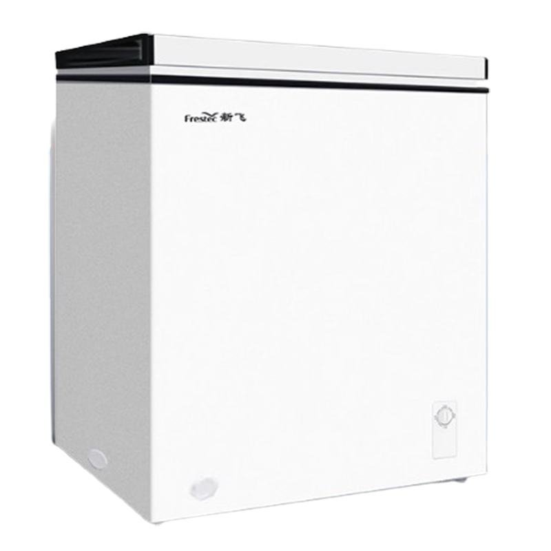 新飞96L冰柜一级能效节家用商用两用冷藏冷冻单温卧式小型冷冻柜