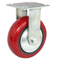 正铎泰 聚氨酯 耐磨 定向轮8寸200mm/个