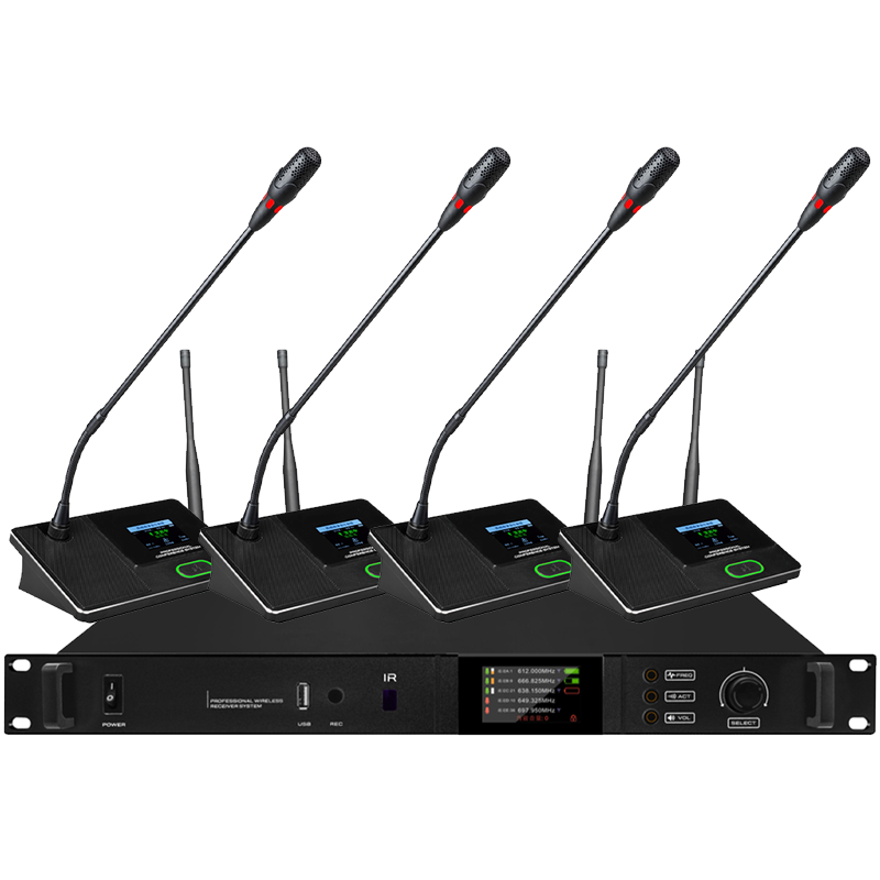 润普无线会议系统手拉手一拖四RP-WX5800-C4