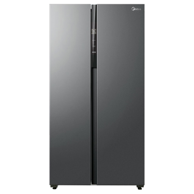 美的(Midea)冰箱555升双开门对开门一级双变频风冷无霜超薄大容量家用囤货智能性价比BCD-555WKPZM(E)