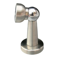 众城应鑫 金属门吸 8mm 套