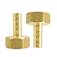 南方卫通 铜宝塔接头 内丝宝塔嘴快速接头 6分*12咀头