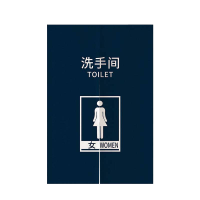 锦鹿 卫生间门帘 90*120cm 块