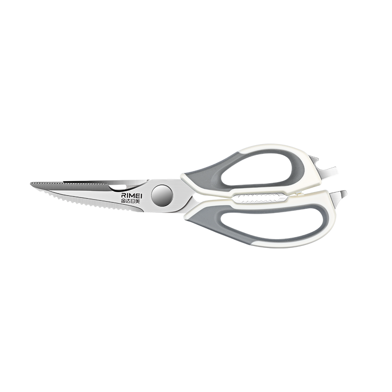 金达日美强力鸡骨剪刀烤肉剪超锋利家用厨房不锈钢剪子N8169