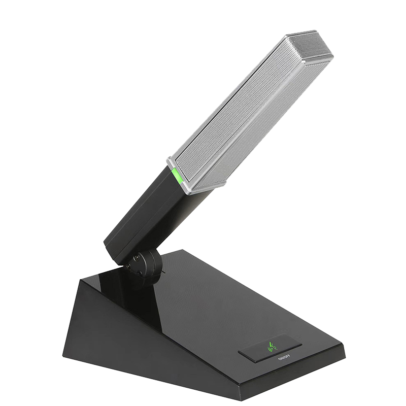 润普Runpu RP-YX921 国产化视频会议方管短杆有线鹅颈麦克风心形指向可接调音台本地扩音专业主持麦