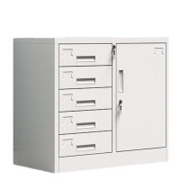 豫龙都 铁皮柜 五斗一门 台