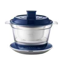 摩飞电炖锅3.5L预约定时多功能养生锅炖汤电煮锅轻奢蓝MR9081