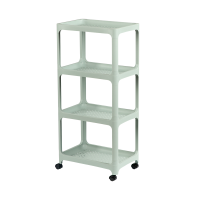 茶花 百纳可移动四层置物架405 4层 40.5*27*86.5cm/个