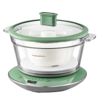 摩飞电炖锅3.5L预约定时多功能养生锅炖汤电煮锅清新绿MR9081