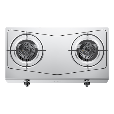 万家乐燃气灶具 5.0kW大火力液化气灶 家用不锈钢台双灶具 JZY-ITB91液化气