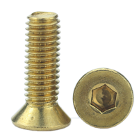 蔚期 彩锌沉头内六角螺栓 GB70.3沉头螺丝钉 M12*25 个