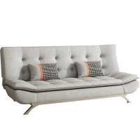 圣承启 折叠沙发 灰双人张