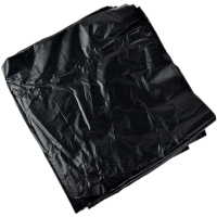 胜宇兴 一次性平口加厚黑色商用垃圾袋 加厚款 70*80cm (1条)