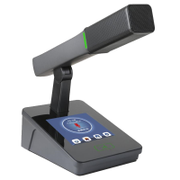 润普(Runpu)RP-YXS98C国产化专业有线手拉手麦克风触摸屏6芯/会议话筒数字电容式方杆鹅颈麦主席单元