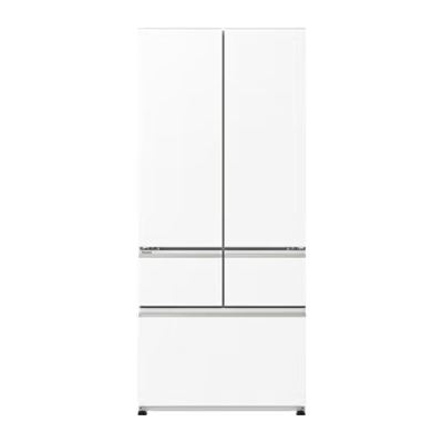松下(Panasonic)NR-E531BX-W超薄全嵌冰箱515升 自动制冰 双循环风道多门法式家用电冰箱 银离子除菌